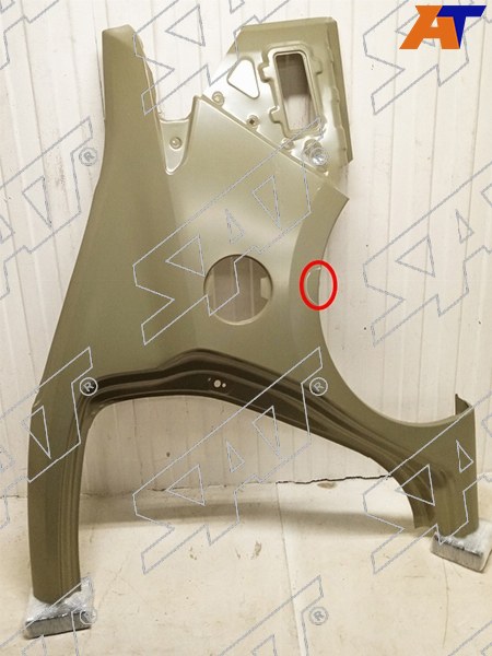 Крыло заднее KIA RIO 17- LH (уценка на 10%) D10-ST-KA48-064-2-U002 D10-ST-KA48-064-2-U002
