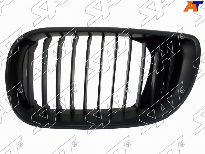 Решетка радиатора BMW E46 01-05 LH черная ST-BM33-093-C2 ST-BM33-093-C2