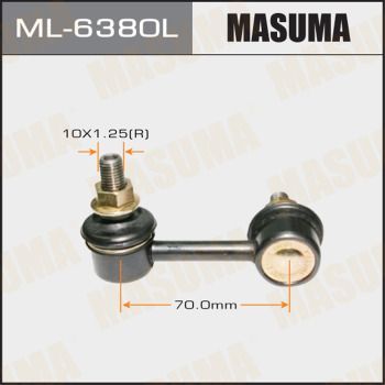 ML6380L Masuma Тяга стабилизатора HONDA CIVIC 05- передней подвески левая для 