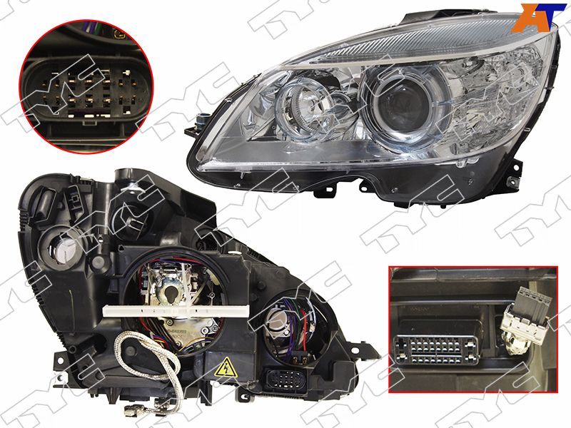 Фара ксенон с электрокорректором левая 2007-2010 TG-440-1166LMLDHEM TG-440-1166LMLDHEM