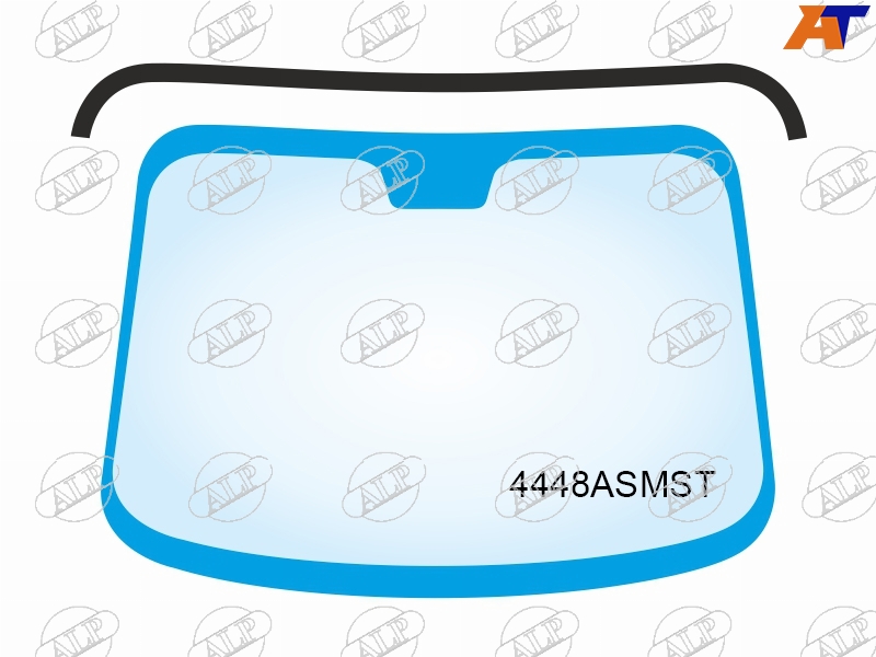 Молдинг лобового стекла (верхний) KIA OPTIMA 15-20 4448ASMST 4448ASMST