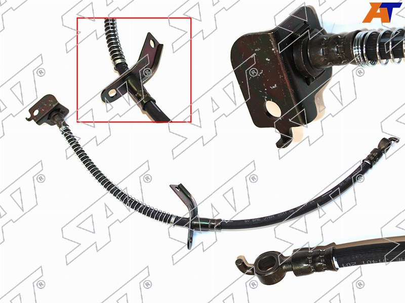 Шланг тормозной передний (Таиланд) KIA CEED 09- RH ST-58732-1H000 ST-58732-1H000