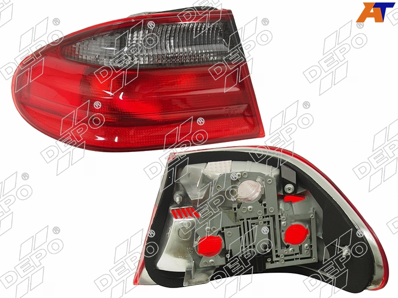 440-1915L-UE-DR Depo Фонарь задний MERCEDES W210 98-02 LH для 