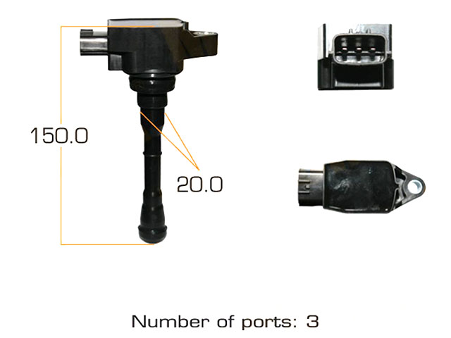 MIC202 Masuma Катушка зажигания 1.6 F15 для 